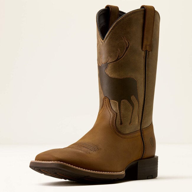 Ariat Men's Sport Trail Cam Wide Square Toe Cowboy Boot