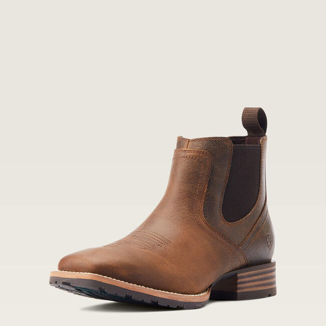 Ariat Kids Hybrid Low Boy Wide Square Toe Chelsea Boot