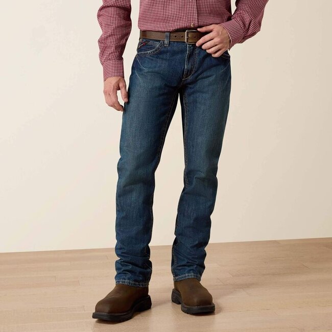 Ariat Men's FR M5 Straight Basic Straight Leg Jean