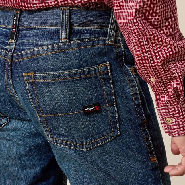 Ariat Men's FR M5 Straight Basic Straight Leg Jean