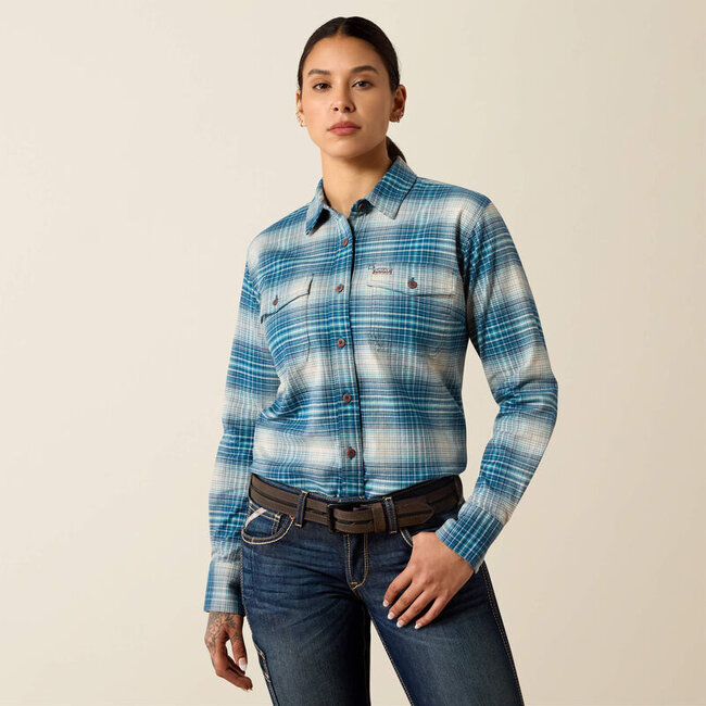 Ariat Women's Rebar Flannel DuraStretch Work Shirt