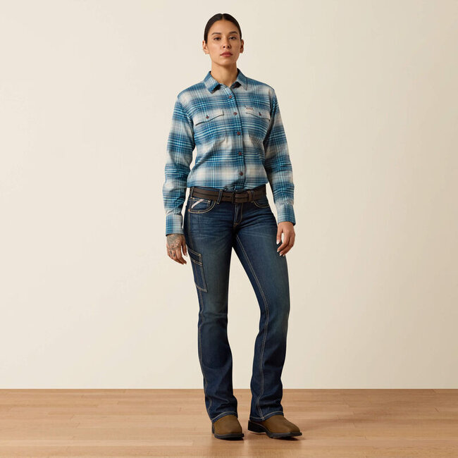 Ariat Women's Rebar Flannel DuraStretch Work Shirt