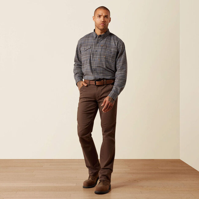 Ariat Men's Rebar Flannel DuraStretch Work Shirt