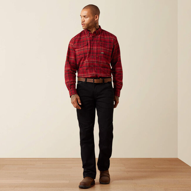 Ariat Men's Rebar Flannel DuraStretch Work Shirt