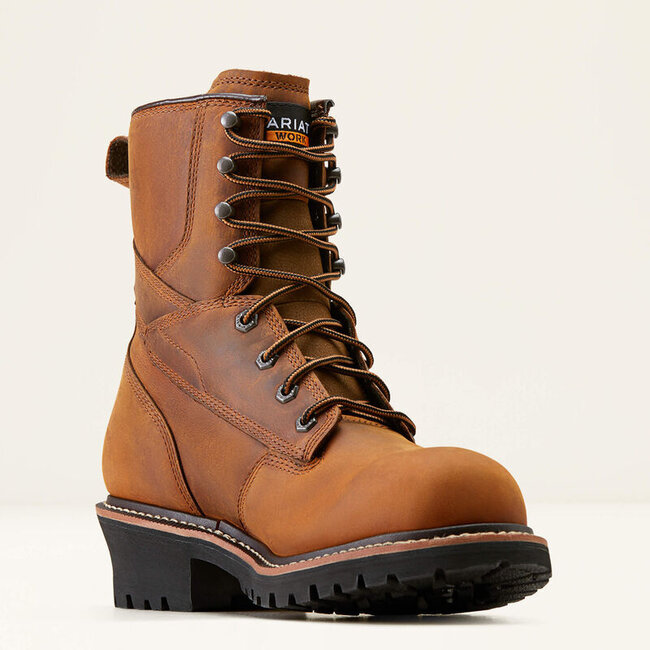Ariat Men's Logger Shock Shield Waterproof Work Boot