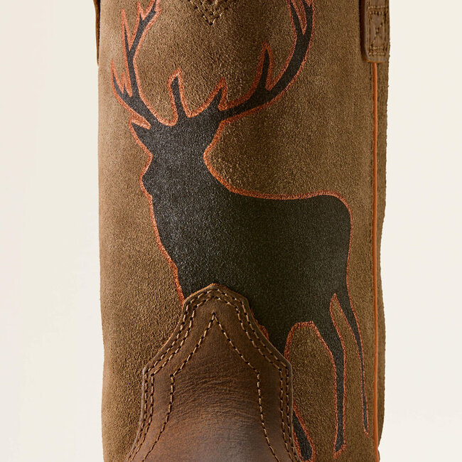 Ariat Kids Trail Cam Wide Square Toe Western Boot