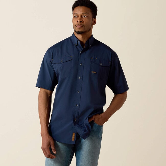 Ariat Men's Rebar Made Tough VentTEK DuraStretch Work Shirt