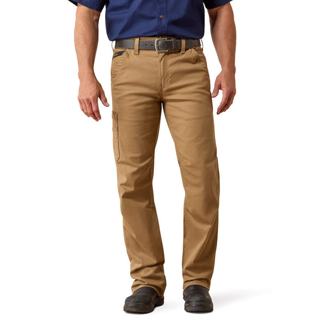 Ariat Men's Rebar M4 Relaxed DuraStretch Washed Twill Dungaree Boot Cut Pant