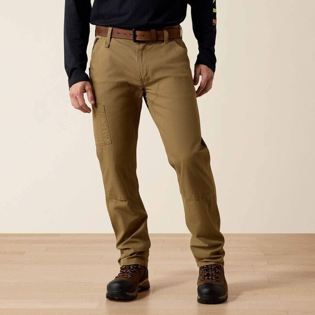 Ariat Men's Rebar M4 Relaxed DuraStretch Made Tough Double Front Straight Pant