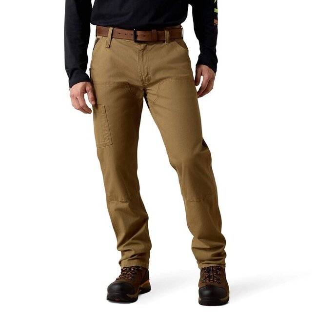 Ariat Men's Rebar M4 Relaxed DuraStretch Made Tough Double Front Straight Pant