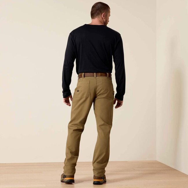 Ariat Men's Rebar M4 Relaxed DuraStretch Made Tough Double Front Straight Pant
