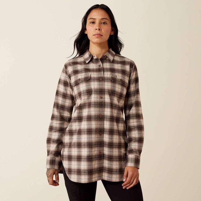 Ariat Women's Rebar DuraStretch Flannel Tunic
