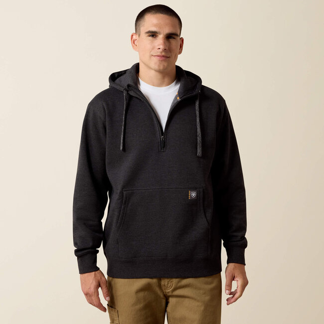 Ariat Men's Rebar Workman 1/4 Zip Hoodie