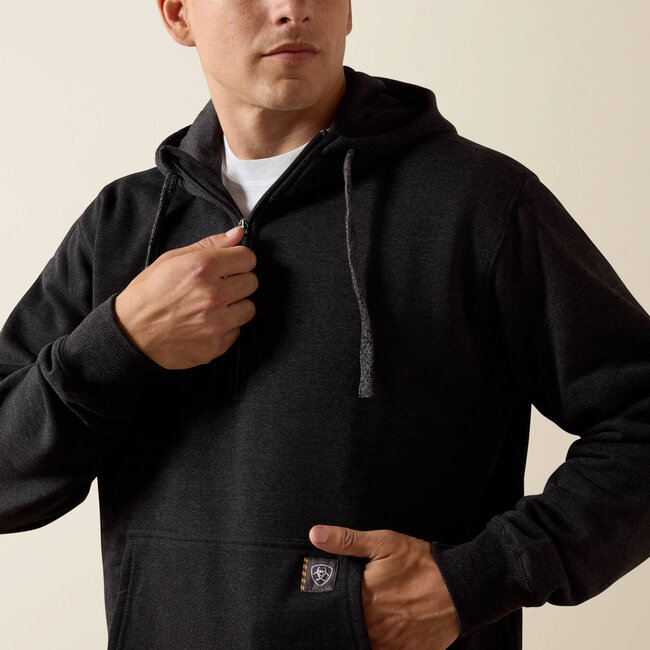 Ariat Men's Rebar Workman 1/4 Zip Hoodie