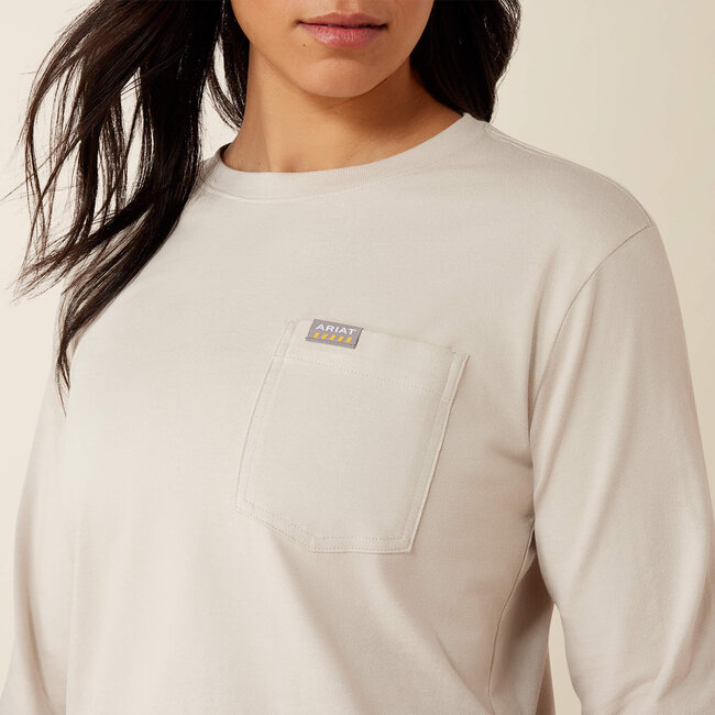 Ariat Women's Rebar Cotton Strong Flying Eagle Long Sleeve T-Shirt