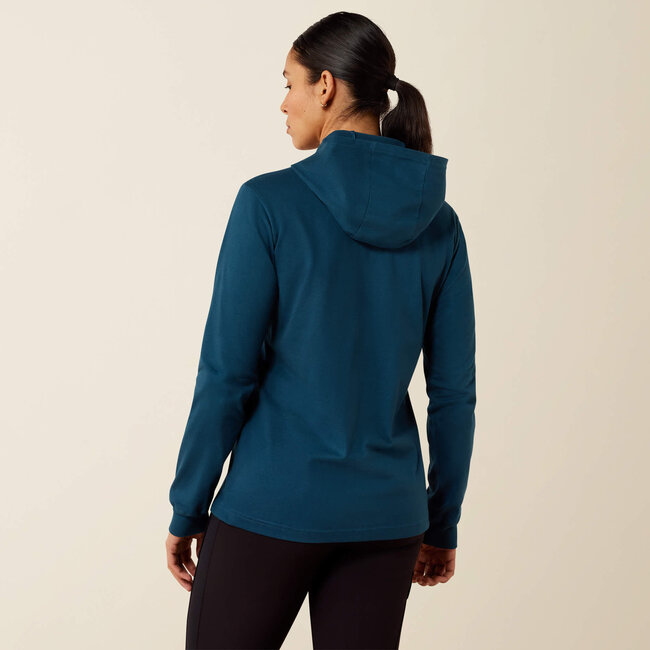 Ariat Women's Rebar Cotton Strong Hooded T-Shirt