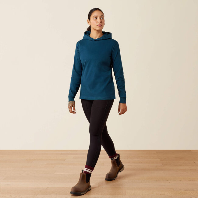 Ariat Women's Rebar Cotton Strong Hooded T-Shirt