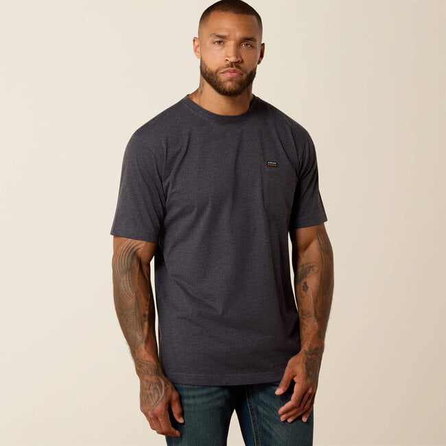 Ariat Men's Rebar Cotton Strong Skull T-Shirt
