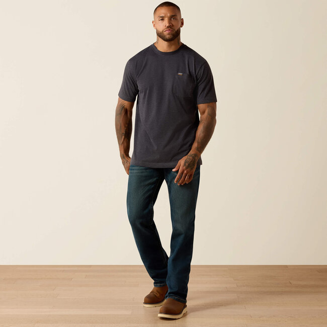 Ariat Men's Rebar Cotton Strong Skull T-Shirt