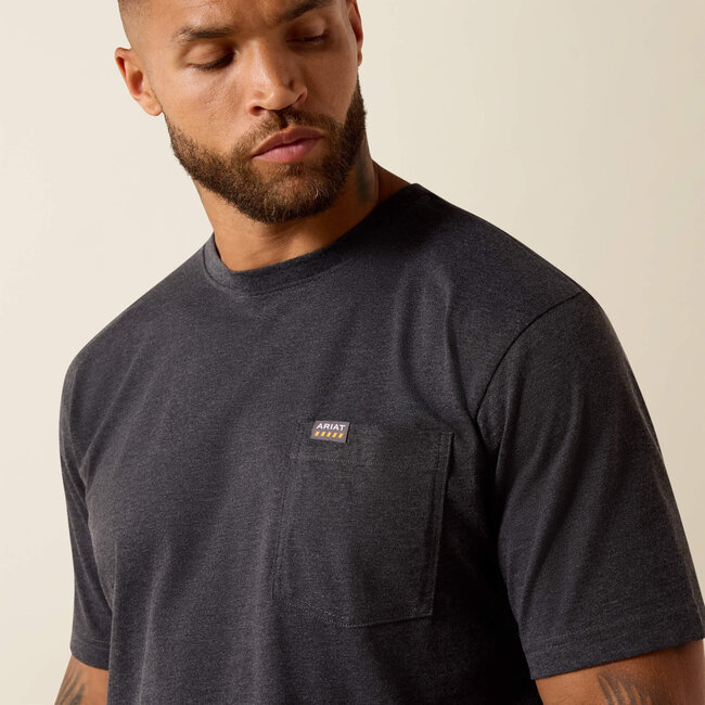 Ariat Men's Rebar Cotton Strong Skull T-Shirt