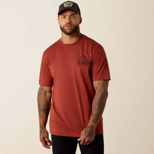 Ariat Men's Rebar Cotton Strong Hardhead T-Shirt