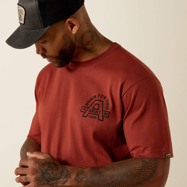 Ariat Men's Rebar Cotton Strong Hardhead T-Shirt
