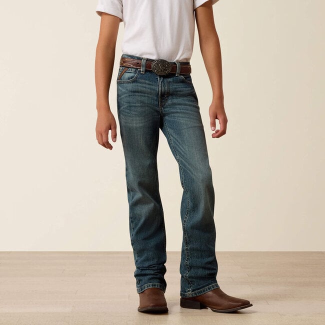 Ariat Boy's B5 Slim Stretch Legacy Stackable Straight Leg Jean