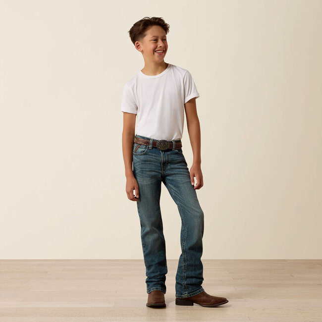 Ariat Boy's B5 Slim Stretch Legacy Stackable Straight Leg Jean