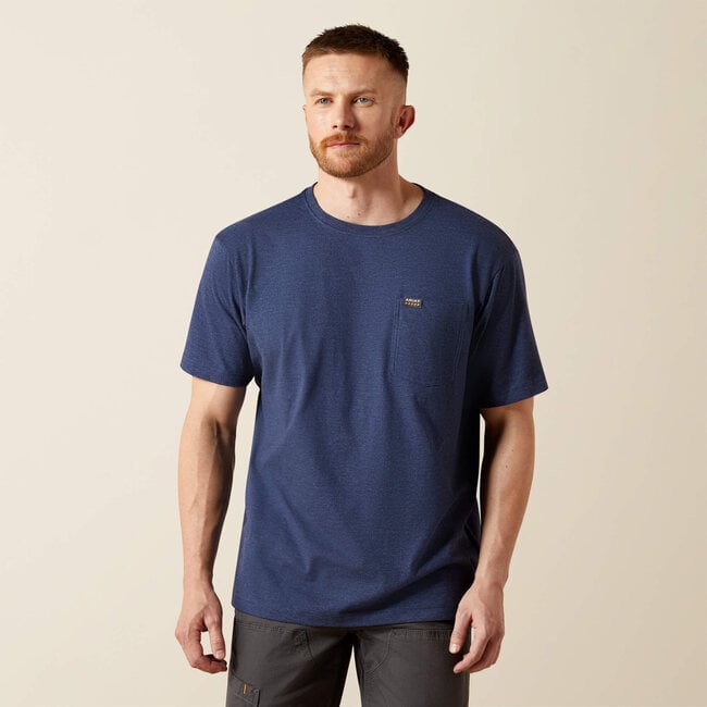 Ariat Men's Rebar Cotton Strong Standard Pocket T-Shirt