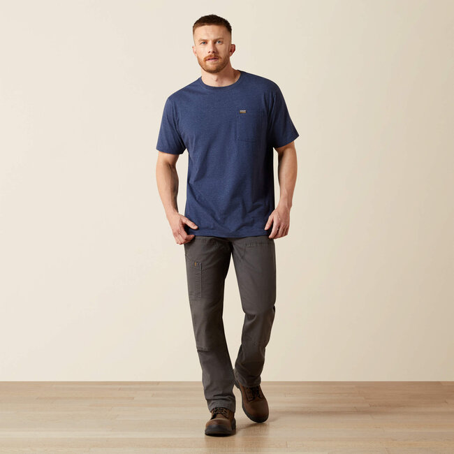 Ariat Men's Rebar Cotton Strong Standard Pocket T-Shirt