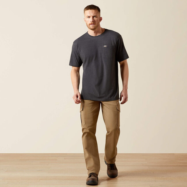 Ariat Men's Rebar Cotton Strong Standard Pocket T-Shirt