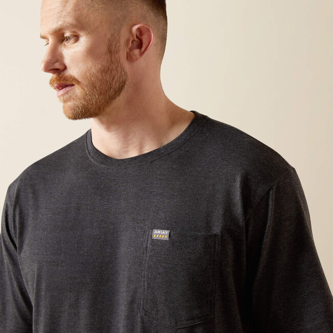 Ariat Men's Rebar Cotton Strong Standard Pocket T-Shirt