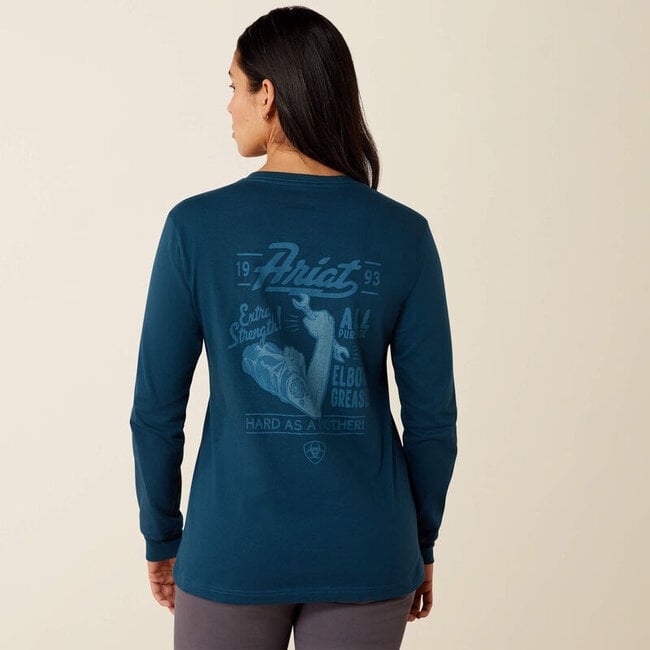 Ariat Women's Rebar Cotton Strong Vintage Mother Long Sleeve T-Shirt