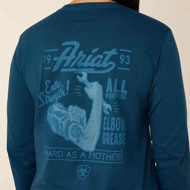 Ariat Women's Rebar Cotton Strong Vintage Mother Long Sleeve T-Shirt