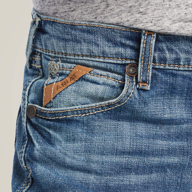 Ariat Boys B4 Relaxed Merrick Fashion Boot Cut Jean Rattler