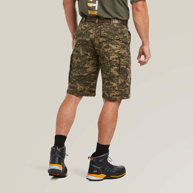 Ariat Men's Rebar DuraStretch Made Tough Cargo 11" Short