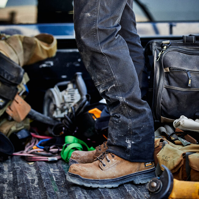 Ariat Men's Turbo 8" Waterproof Carbon Toe Work Boot