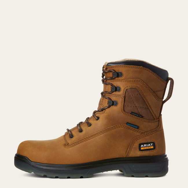 Ariat Men's Turbo 8" Waterproof Carbon Toe Work Boot