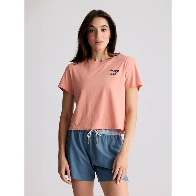 Free Fly Women's Twin Fin Tee