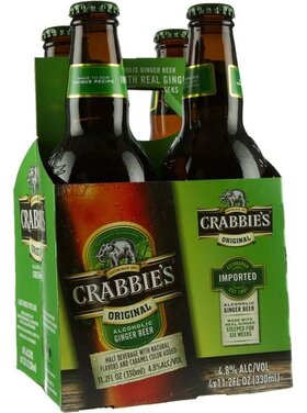 Crabbie's Alcoholic Ginger Beer 4-Pack