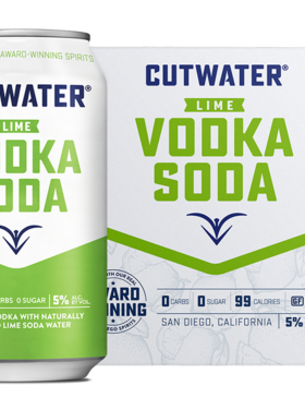 Cutwater Vodka Soda Lime