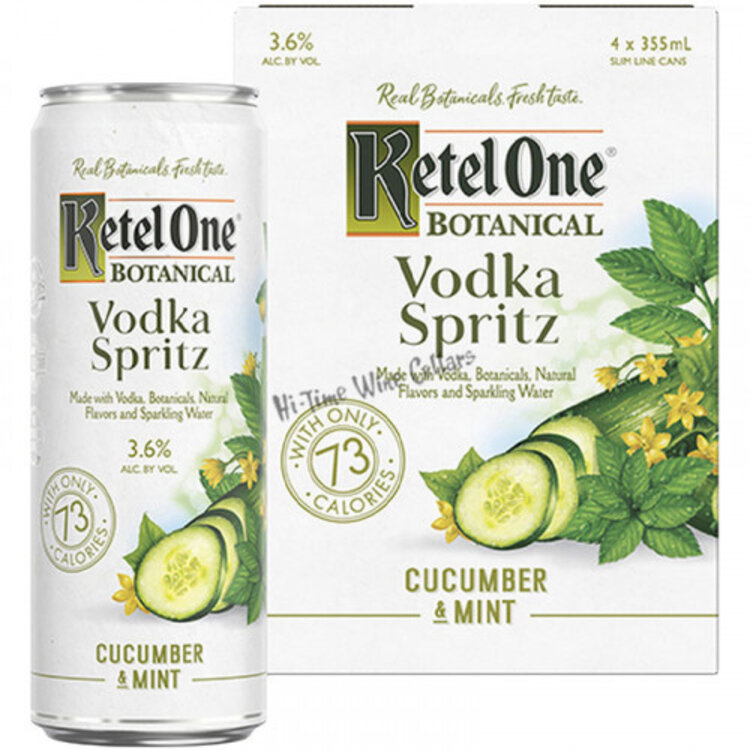 Ketel One Vodka Spritz Cucumber Mint