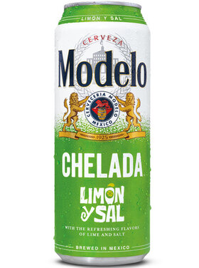 Modelo Chelada Limon y Sal 24oz