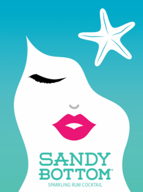 Sandy Bottom Sparkling Rum Cocktail