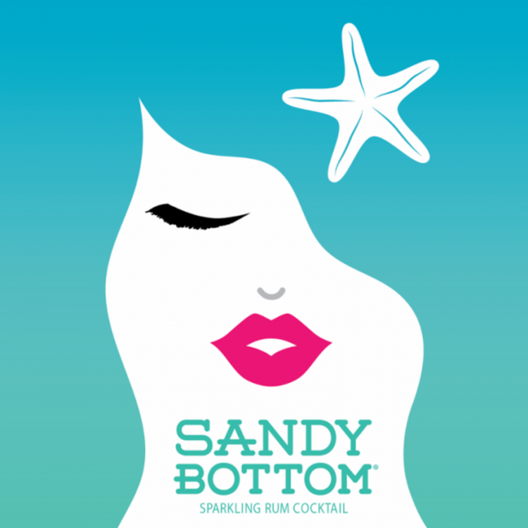 Sandy Bottom Sparkling Rum Cocktail