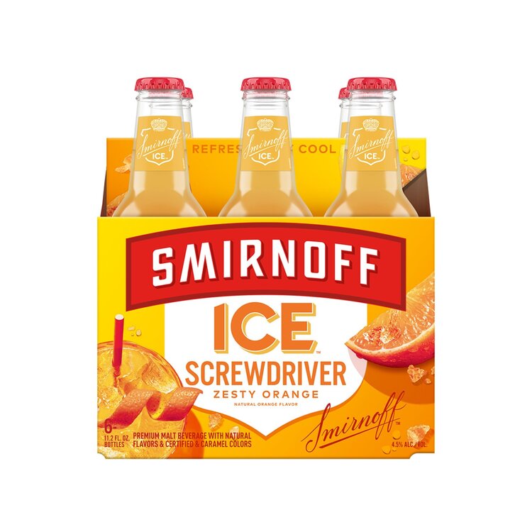 Smirnoff Ice 6-Pack Bottles