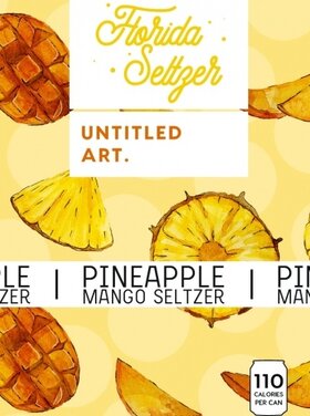 Untitled Art Pineapple Mango Seltzer