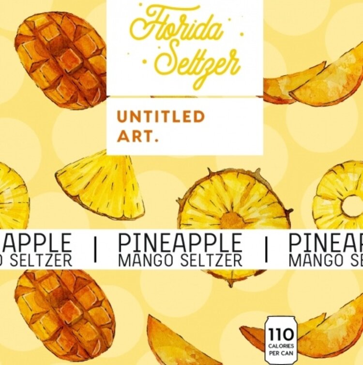 Untitled Art Pineapple Mango Seltzer