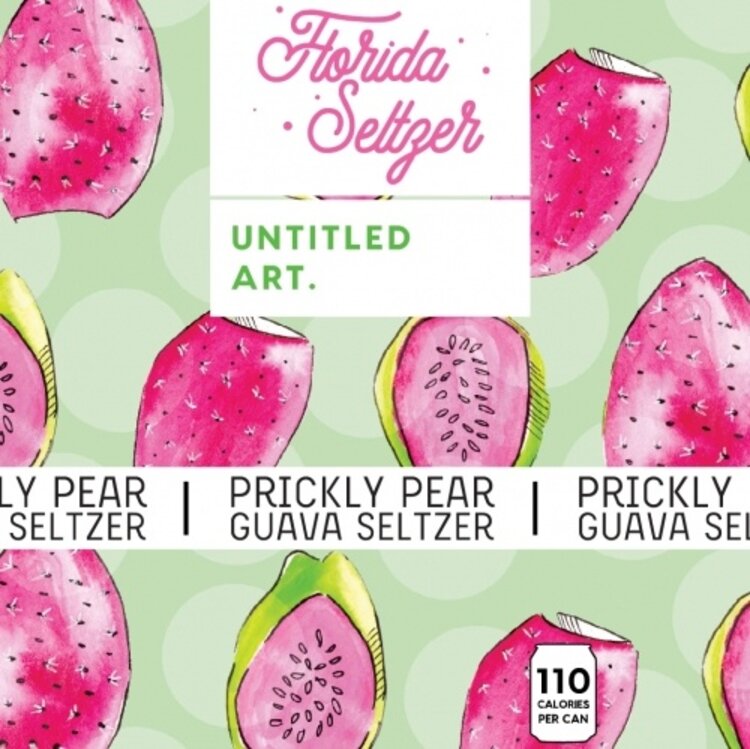 Untitled Art Prickly Pear Guava Seltzer