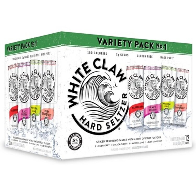 White Claw Hard Seltzer Variety 12-Pack